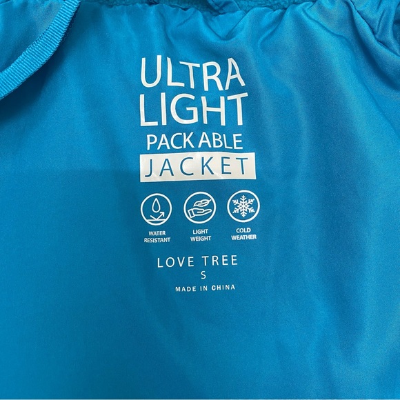 Love Tree Packable Light Weight Coat - Picture 3 of 9